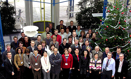 Figure 1: Group photo of the 1st joint CRL/NRL Workshop participants (not complete).